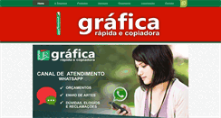 Desktop Screenshot of graficajrbh.com.br